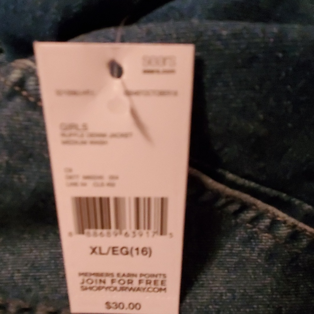 Girls denim jacket - Picture 7 of 7
